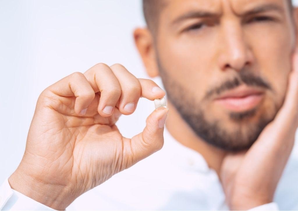 If part of your tooth has broken off, don’t throw it away, bring it with you to your dental appointment.