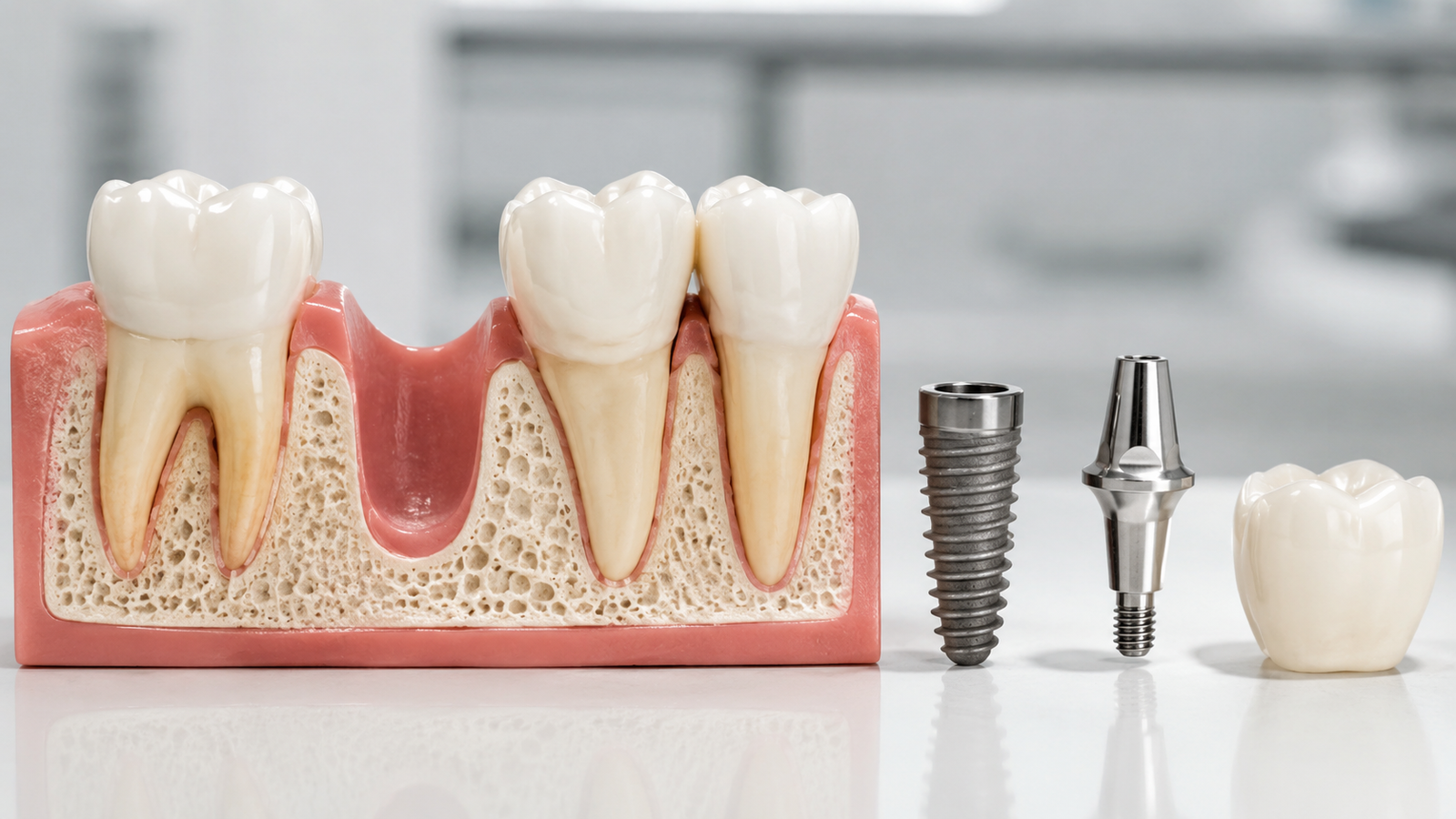 dental implant step by step