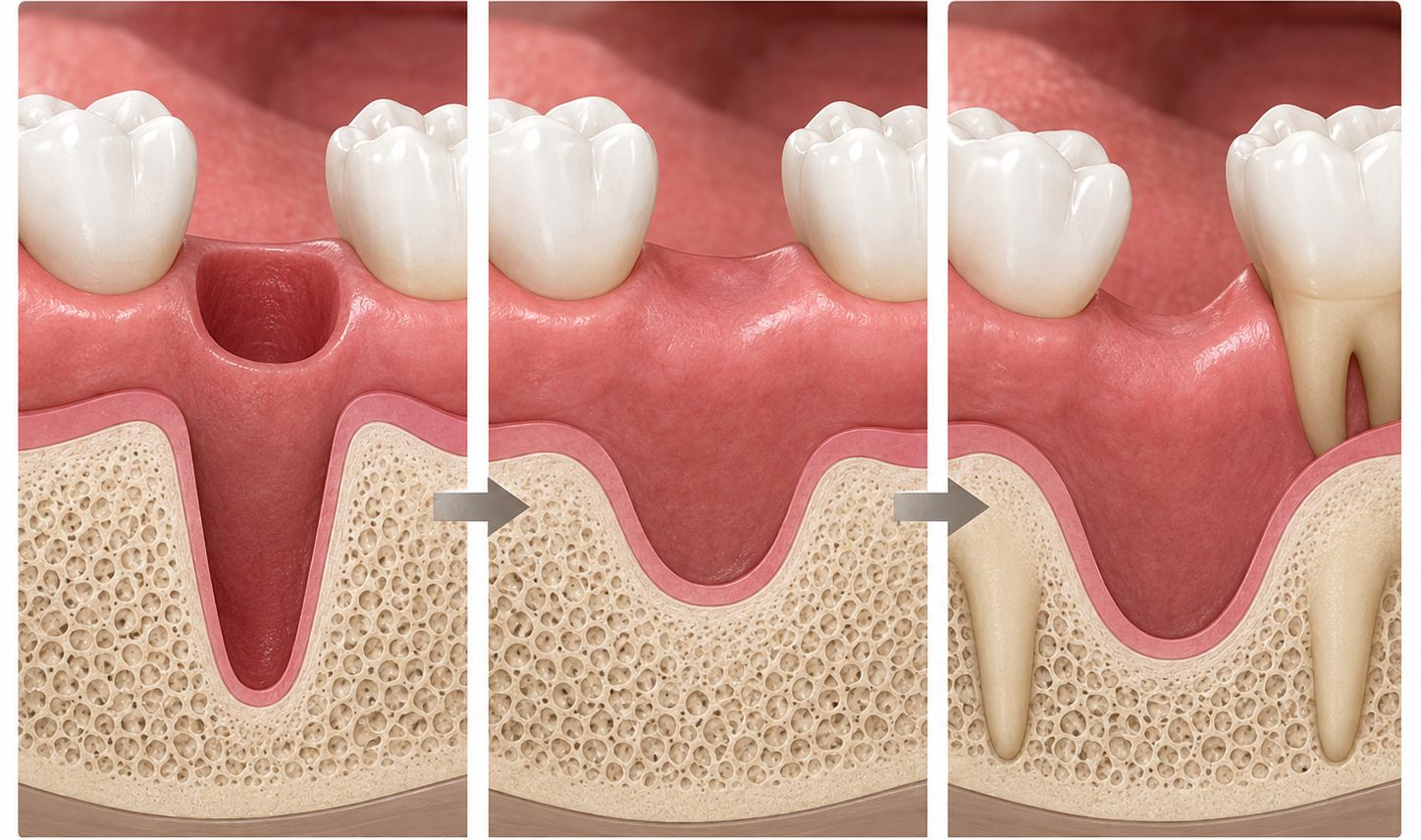 Root Canal vs Tooth Extraction in Malaysia — Which Should You Choose? 4 Jawbone loss and tooth movement after tooth extraction