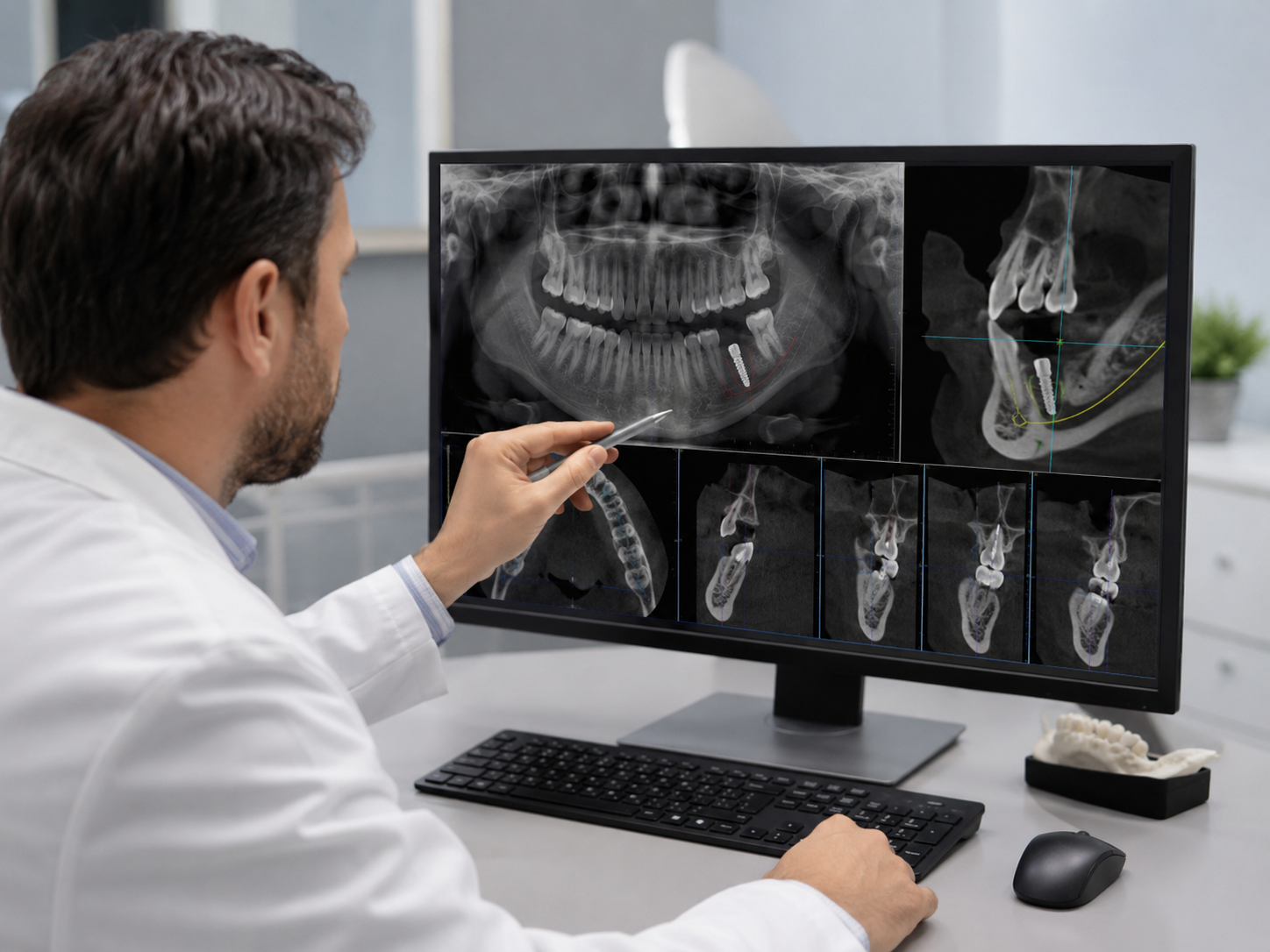 pemeriksaan x-ray sebelum rawatan implan gigi